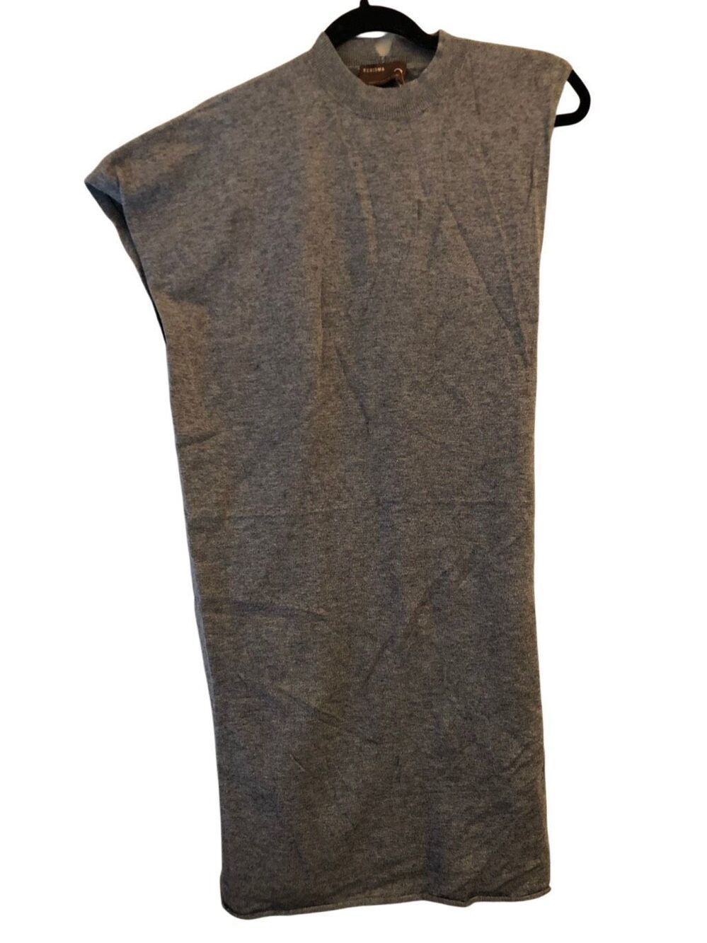 Nwt Kerisma Assymetrical Long Poncho Sweater Dress S/M Layering Angora Modern Co — image 2 of 8